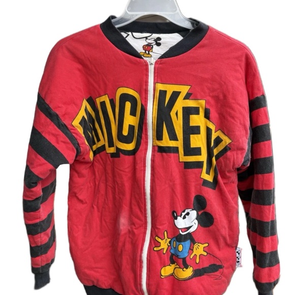 Disney Jackets & Blazers - Vintage 80’s Mickey Mouse Reversible Jacket